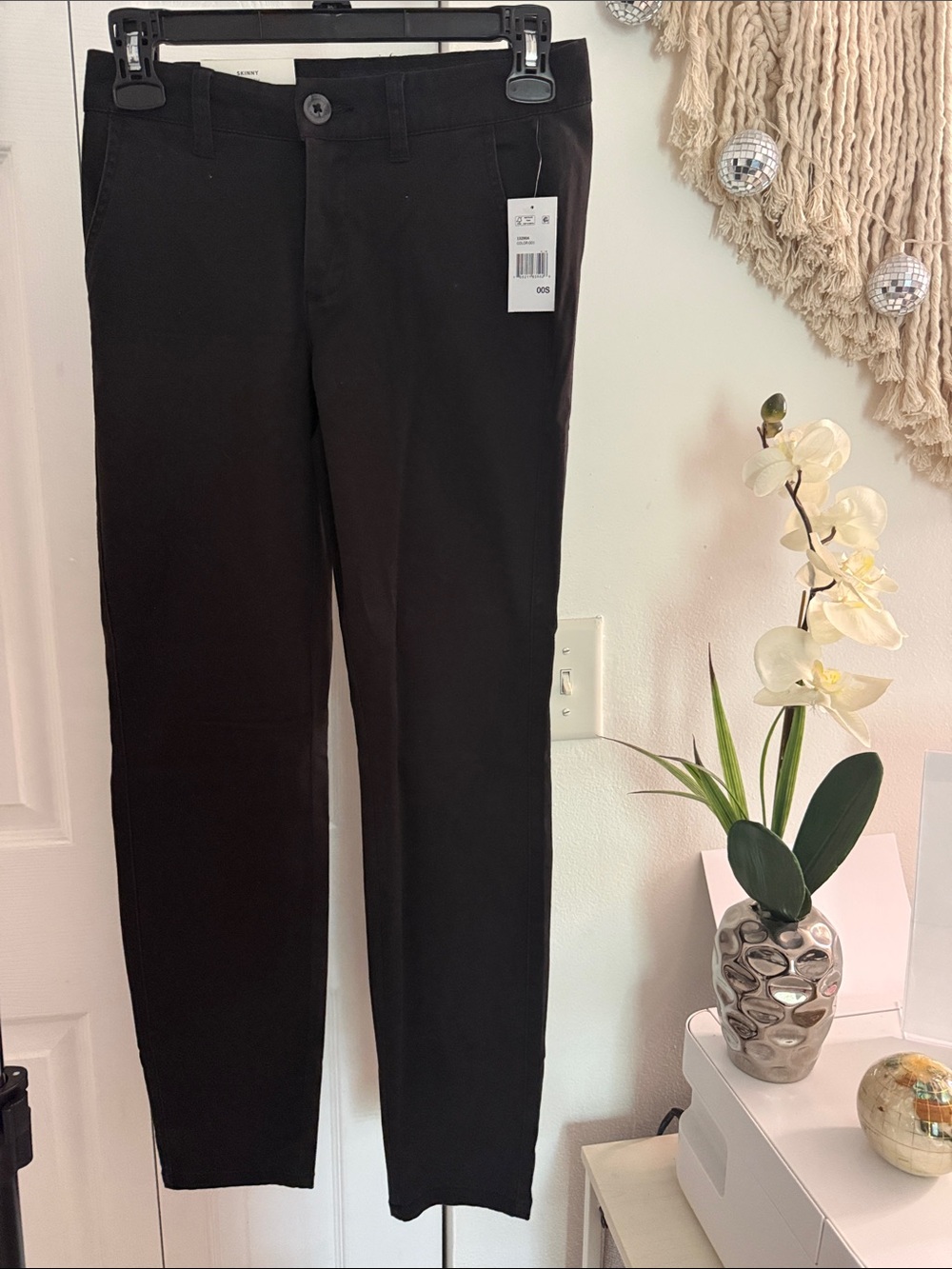 Aeropostale Black Slim uniform Pants